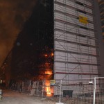 Brandstiftung an Neubau