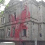 Farbe gegen SPD-Büro