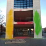 Farbe gegen SPD-Zentrale