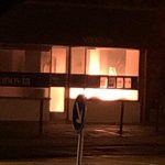 Feuer in Vonovia-Büro gelegt