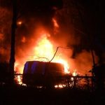 Brandanschlag auf "SPIE"-Firmenwagen
