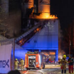 Brandanschlag auf CEMEX-Betonwerk
