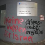 Farbe gegen Rheinmetall-Standort